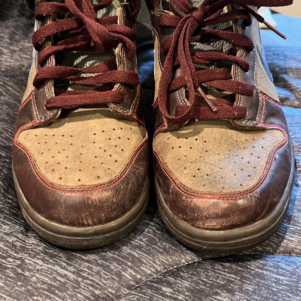 2006 Nike Dunk High Premium - Army Olive - Picture 7 of 10